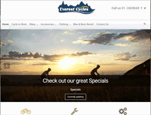 Tablet Screenshot of everestcycles.ie